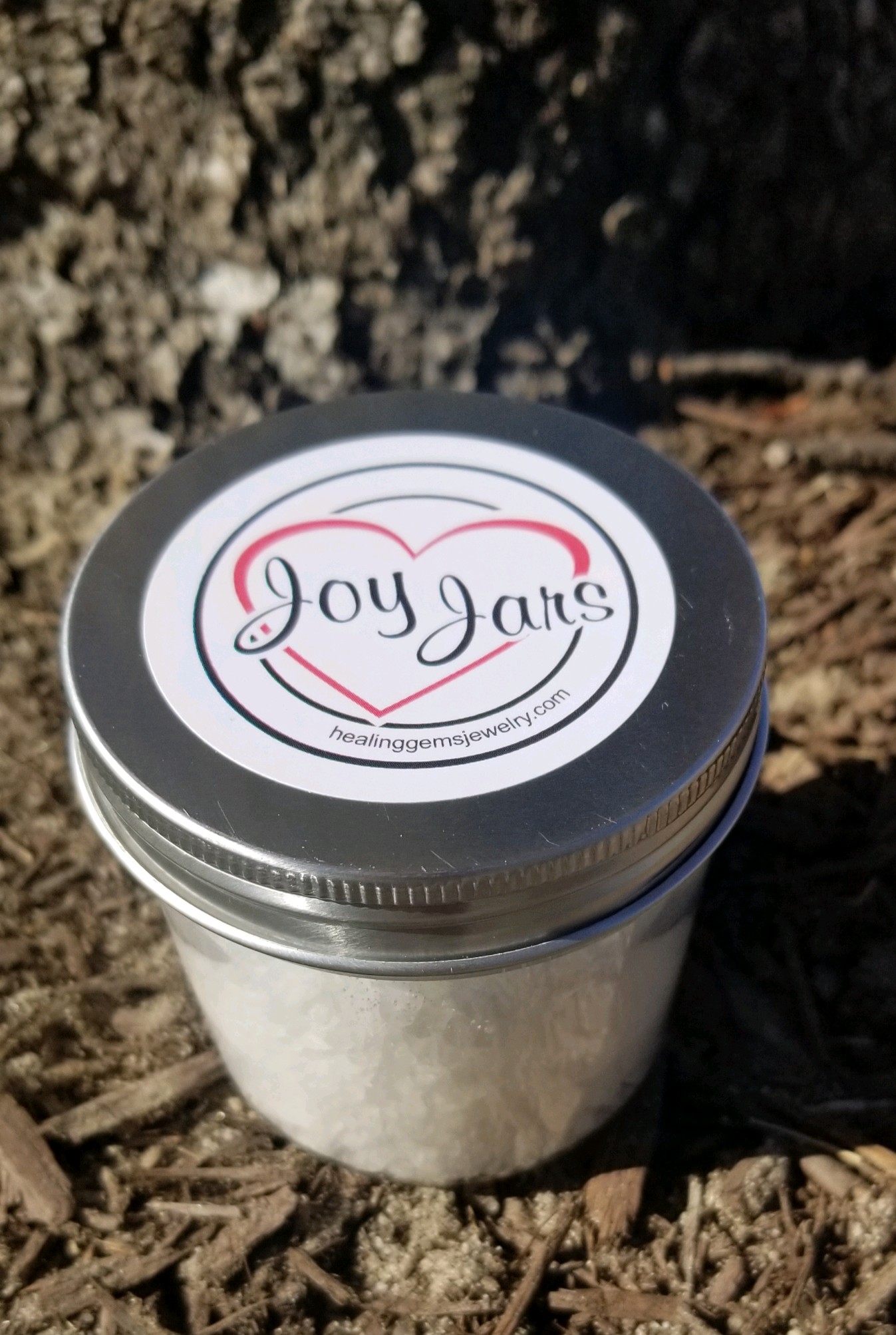 Serenity Joy Jar Healing Gems Jewelry
