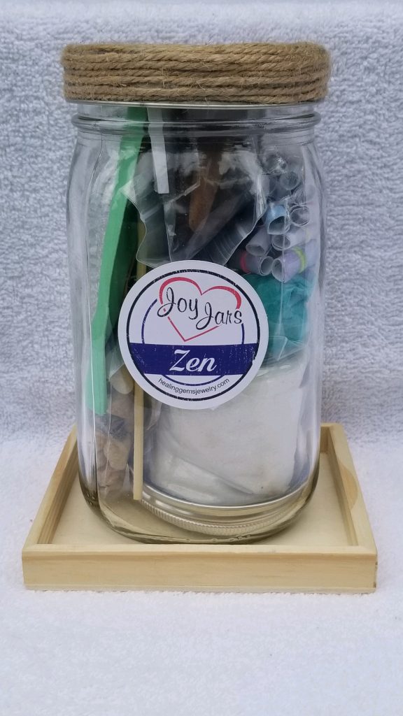 zen garden joy jar