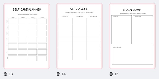 Un-do List, Brain Dump